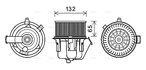 Interior Blower (CN8302)