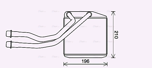 Heat Exchanger, interior heating (CN6314)