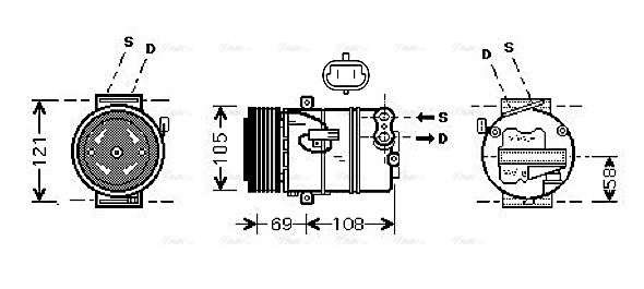 Compressor, air conditioning (OLAK438)