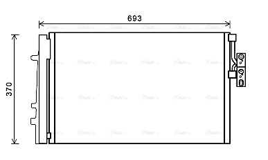 Condenser, air conditioning (BWA5479D)