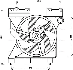 Fan, engine cooling (CN7547)