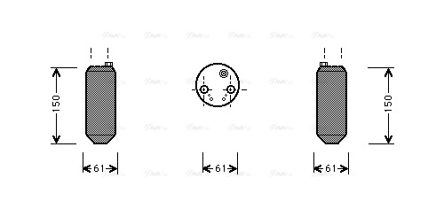 Dryer, air conditioning (HYD001)