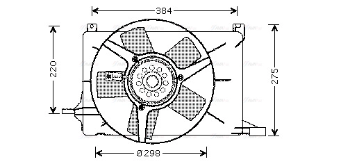 Fan, engine cooling (OL7502)