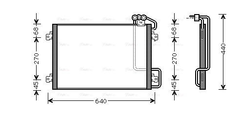 Condenser, air conditioning (RTA5273)