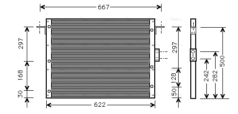 Condenser, air conditioning (AU5075)