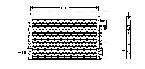 Condenser, air conditioning (VL5015)