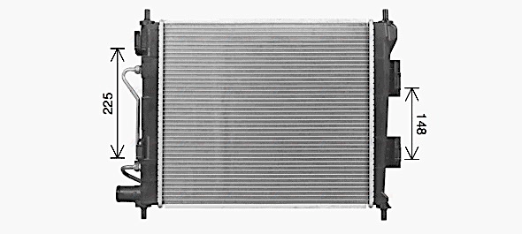 Radiator, engine cooling