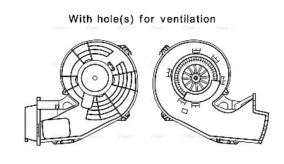 Interior Blower (OL8644)