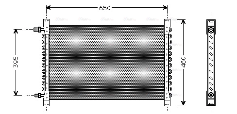 Condenser, air conditioning (VL5013)