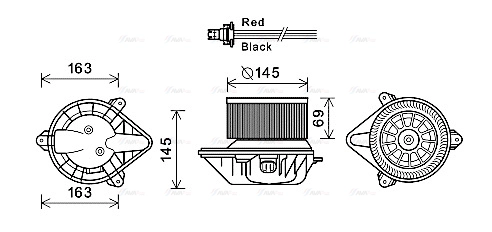 Interior Blower (RT8583)