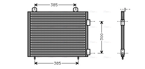 Condenser, air conditioning (AU5141)