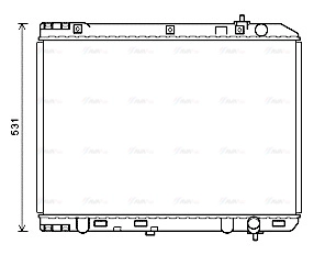 Radiator, engine cooling (KA2246)