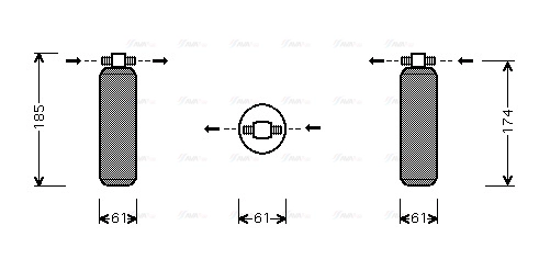 Dryer, air conditioning (HDD116)