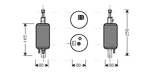 Dryer, air conditioning (ALD001)