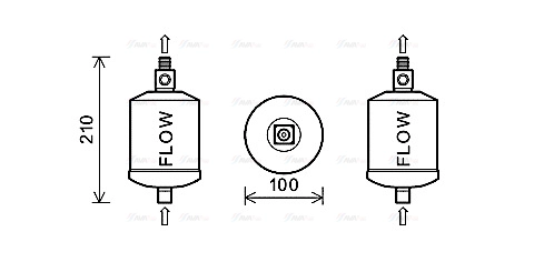 Dryer, air conditioning (JDD013)