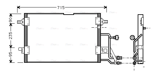 Condenser, air conditioning (AI5116)