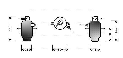 Dryer, air conditioning (MSD006)