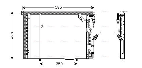 Condenser, air conditioning (MS5195)