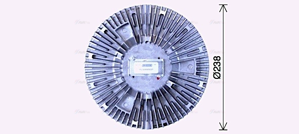 Clutch, radiator fan (IVC148)