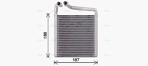 Heat Exchanger, interior heating (VN6416)