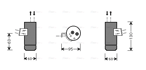 Dryer, air conditioning (MSD104)