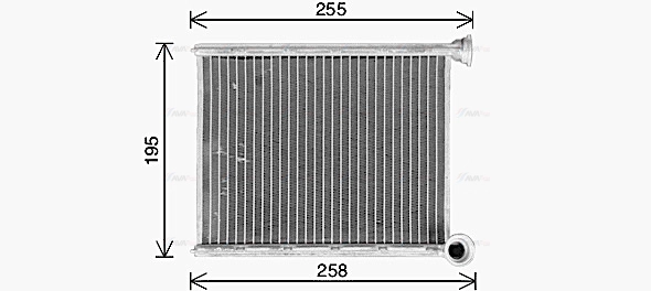 Heat Exchanger, interior heating (CN6333)