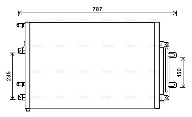 Radiator, engine cooling (AI2383)