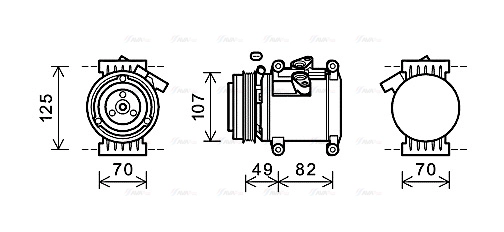 Compressor, air conditioning (CTK039)