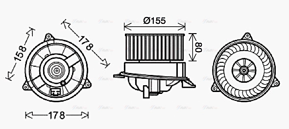 Interior Blower (FD8495)