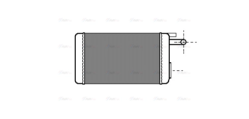 Heat Exchanger, interior heating (FTA6106)
