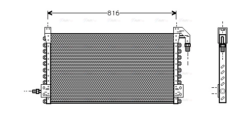 Condenser, air conditioning (VL5014)