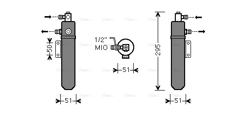 Dryer, air conditioning (MED271)