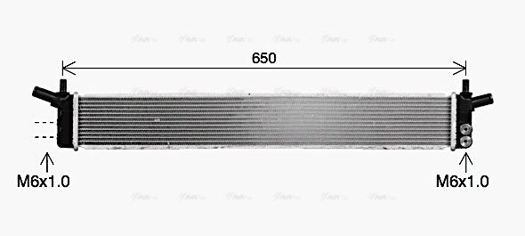 Cooler, drive battery (TO2783)