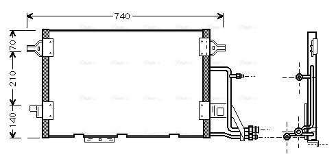 Condenser, air conditioning (AI5137)