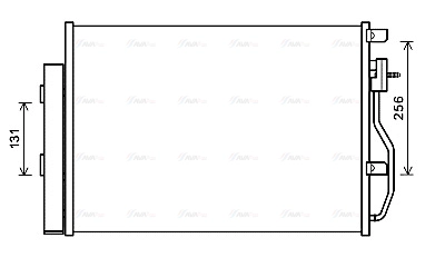 Condenser, air conditioning (CTA5048D)