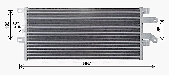 Condenser, air conditioning (SC5073)