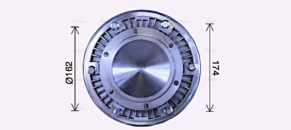 Clutch, radiator fan