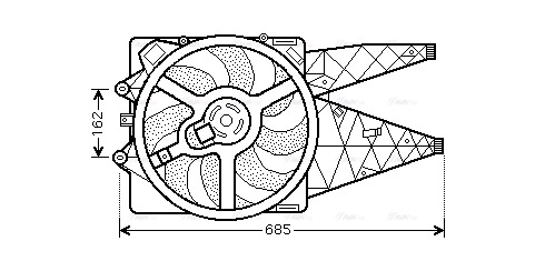 Fan, engine cooling (FT7530)