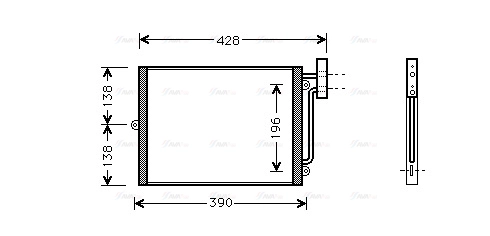 Condenser, air conditioning (PRA5038)
