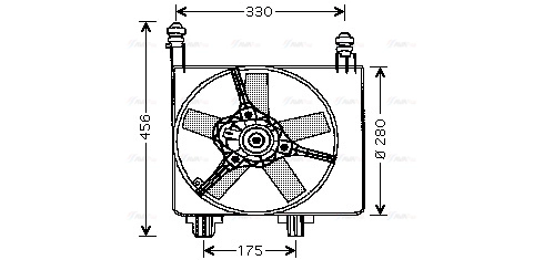 Fan, engine cooling (FD7524)