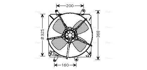 Fan, engine cooling (TO7514)
