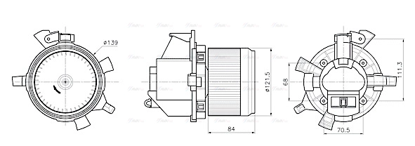 Interior Blower (CN8342)