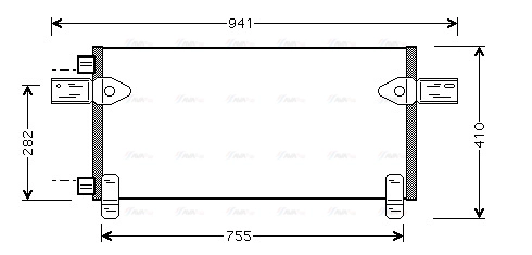 Condenser, air conditioning (MNA5020)