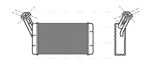 Heat Exchanger, interior heating (CN6024)