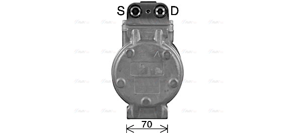 Compressor, air conditioning