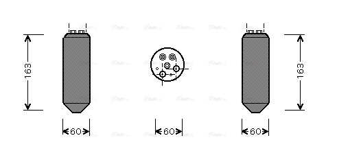 Dryer, air conditioning (MZD052)