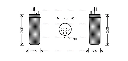 Dryer, air conditioning (AID209)