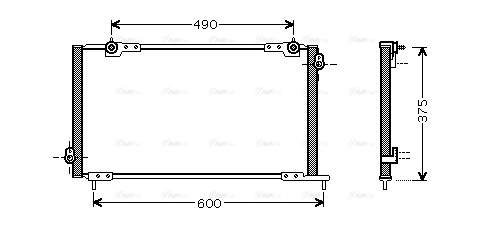 Condenser, air conditioning (HD5105)