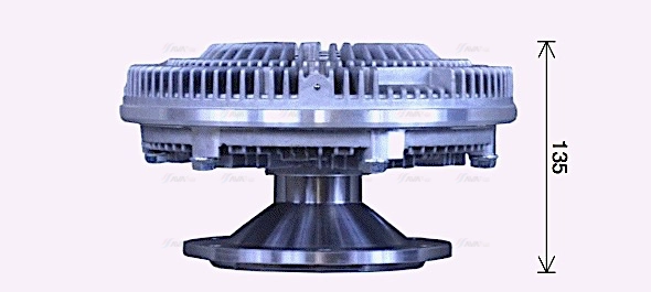 Clutch, radiator fan