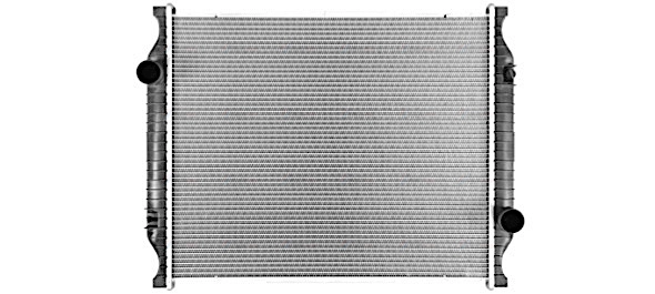 Radiator, engine cooling